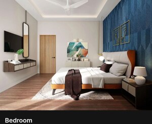 Bedroom in 3 BHK Apartment at Shubhashish Geeta, Jaisinghpura – for Sale
