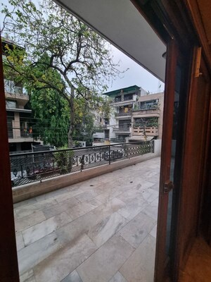 Balcony in 3 BHK Independent House at Greater Kailash ii – for Rent
