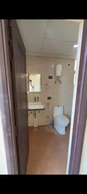 Bathroom in 2 BHK Apartment at M R Platinum 321, Raj Nagar Extension – for Rent