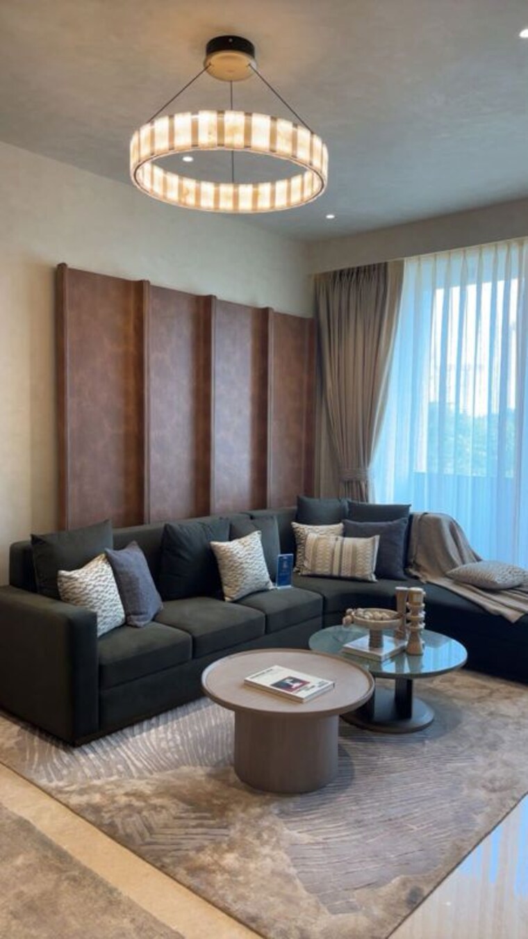 Living Room, krisumi-waterside-residences 2 Bedroom 1480 Sq.Ft. Apartment In Sector 36a Gurgaon 10487498