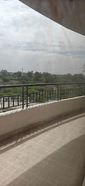 Balcony in 3 BHK Apartment at Ansal Crown Heights, Sector 80 – for Rent