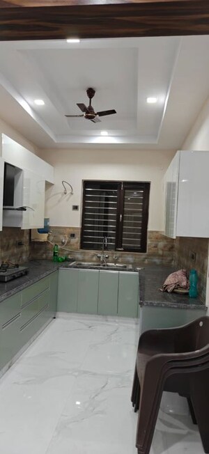 Kitchen in 3 BHK Builder Floor at BPTP Park Central, Sector 85 – for Rent