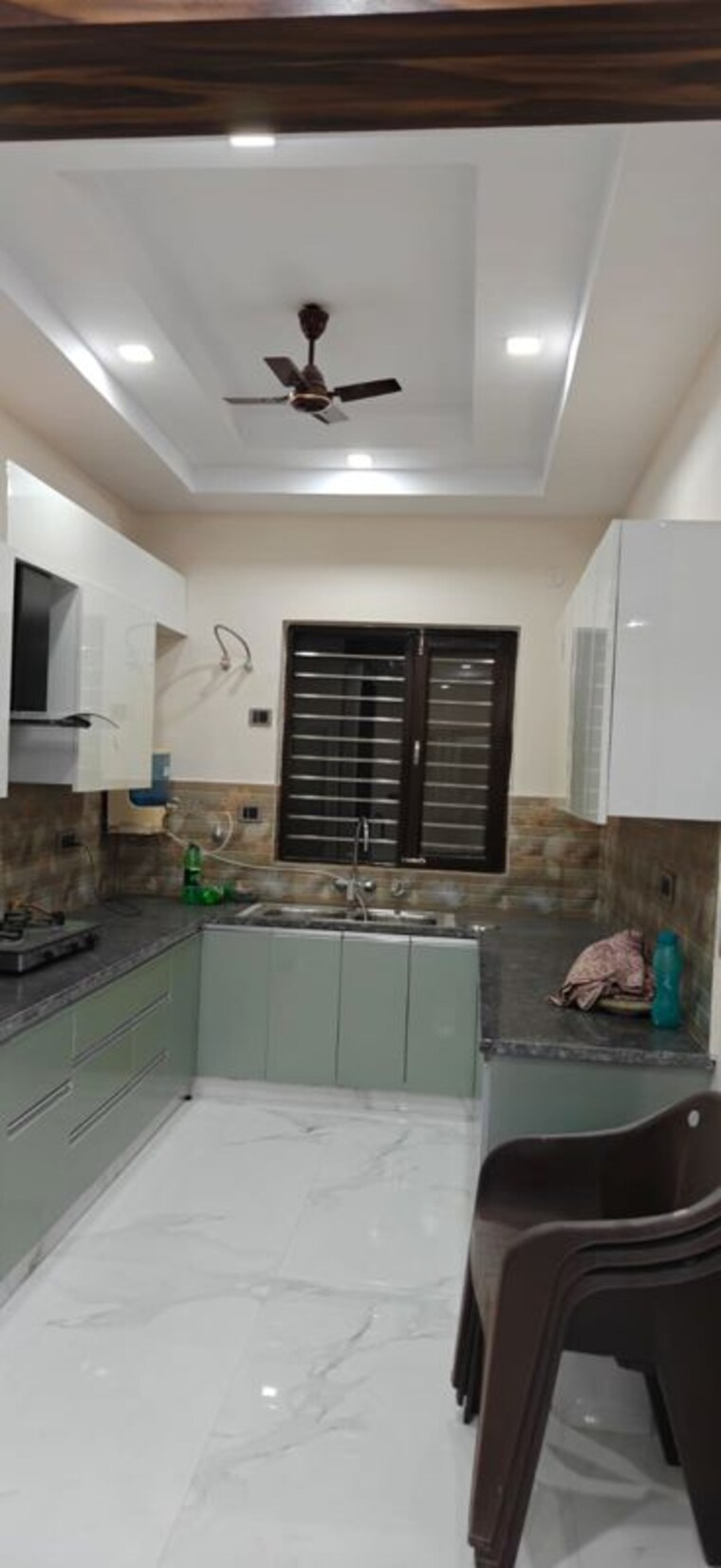 Kitchen, bptp-park-central 3 Bedroom 2200 Sq.Ft. Builder Floor In Sector 85 Faridabad 10487563