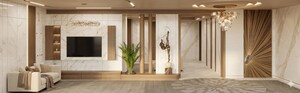Living Room in 4 BHK Builder Floor at Dlf Phase I – for Sale