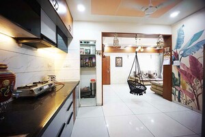 Kitchen in 3 BHK Apartment at Nikol – for Sale