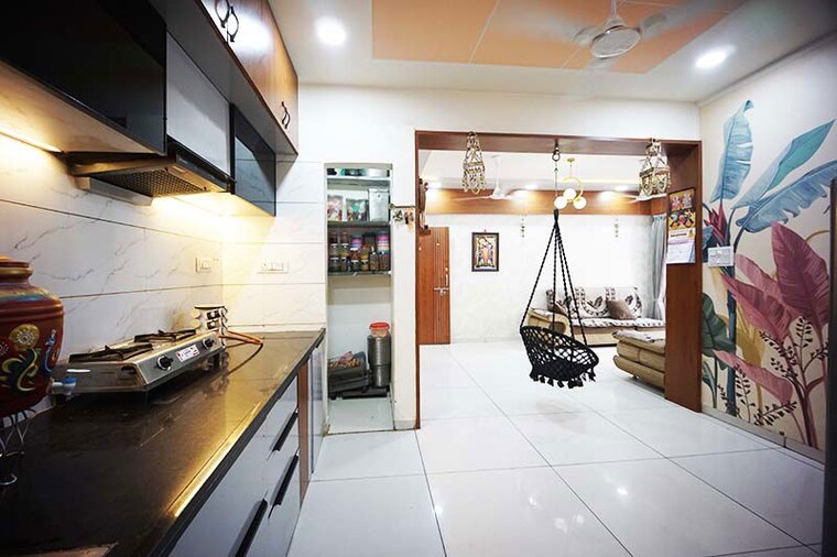 Kitchen, nikol 3 Bedroom 182 Sq.Yd. Apartment In Nikol Ahmedabad 10487674