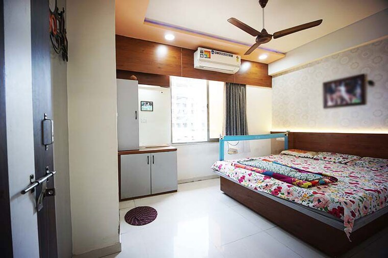Bedroom, nikol 3 Bedroom 182 Sq.Yd. Apartment In Nikol Ahmedabad 10487674