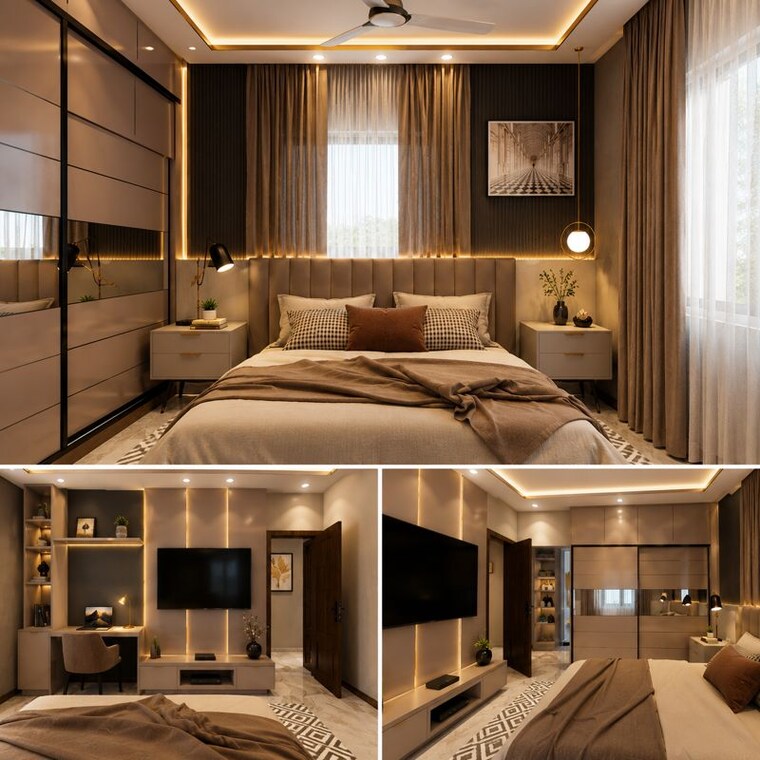 Bedroom, chokkanahalli 3 Bedroom 2177 Sq.Ft. Apartment In Chokkanahalli Bangalore 10480277