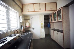 Kitchen in 3 BHK Apartment at Maninagar – for Sale
