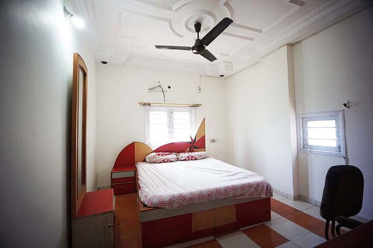 Bedroom, maninagar 3 Bedroom 140 Sq.Yd. Apartment In Maninagar Ahmedabad 10487561