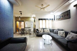 Living Room in 3 BHK Apartment at Satellite – for Sale