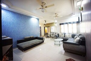 Living Room in 3 BHK Apartment at Satellite – for Sale