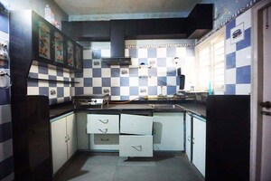 Kitchen in 3 BHK Apartment at Satellite – for Sale