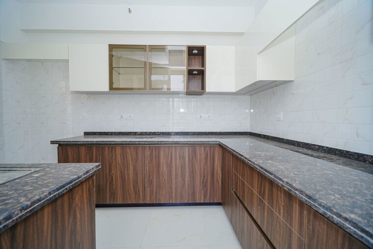 Kitchen, bestech-park-view-altura 3 Bedroom 2015 Sq.Ft. Apartment In Sector 79 Gurgaon 10487754