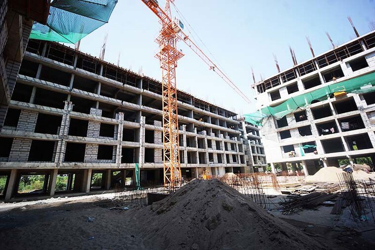 Exterior View, south bopal 2 Bedroom 151 Sq.Yd. Apartment In South Bopal Ahmedabad 10487414