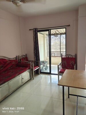 Hall in 1 BHK Apartment at Om Shanti Homes, Ambegaon Budruk – for Rent
