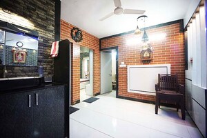 Living Room in 3 BHK Apartment at Ghatlodia – for Sale