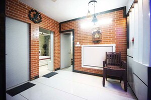 Living Room in 3 BHK Apartment at Ghatlodia – for Sale