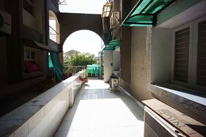 Balcony in 3 BHK Apartment at Ghatlodia – for Sale