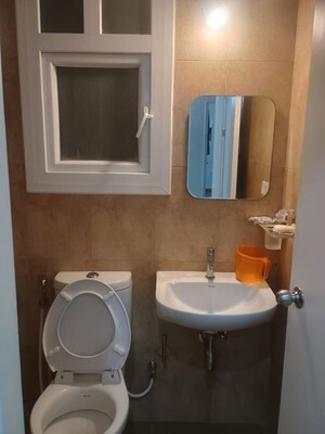 Bathroom in 2 BHK Apartment at Brigade El Dorado, Bagaluru – for Rent