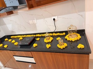 Kitchen in 2 BHK Apartment at Puravankara Purva Atmosphere, Thanisandra Main Road – for Rent