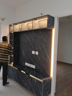 Staircase in 3 BHK Apartment at Brigade El Dorado, Bagaluru – for Rent