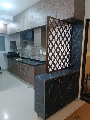 Kitchen in 3 BHK Apartment at Brigade El Dorado, Bagaluru – for Rent
