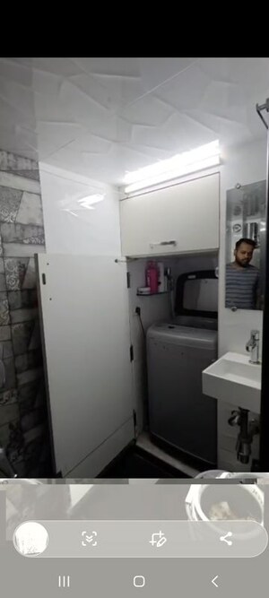 Washroom in 2 BHK Apartment at Sandesh Nagar – for Rent