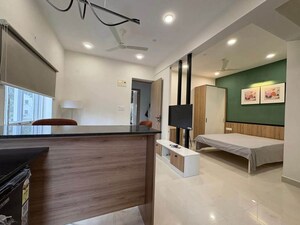 Kitchen in 1 BHK Apartment at BM Residency Kondapur, Kondapur – for Rent