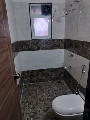 Bathroom in 2 BHK Apartment at Bhujbal Niwas, Punawale – for Rent