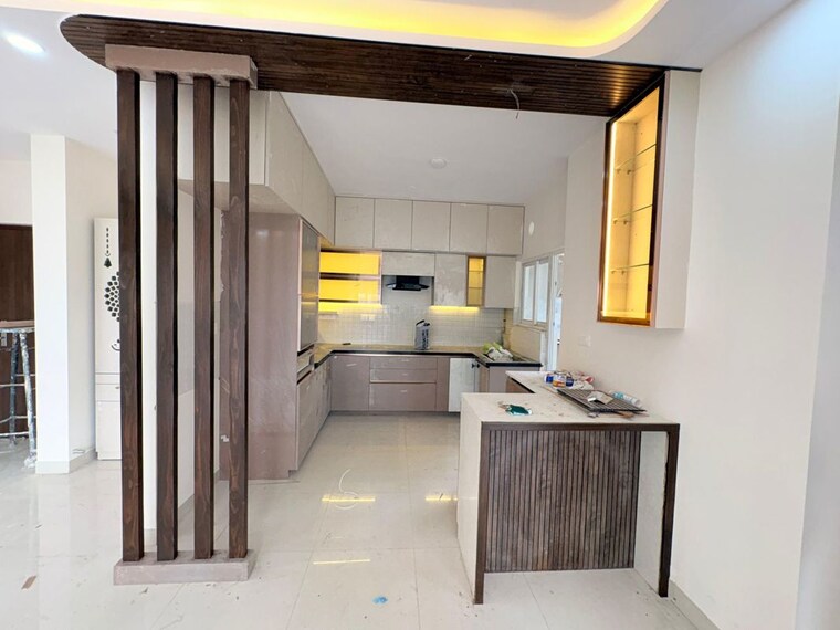 Kitchen, adarsh-greens 3.5 Bedroom 1800 Sq.Ft. Apartment In Kogilu Bangalore 10487881