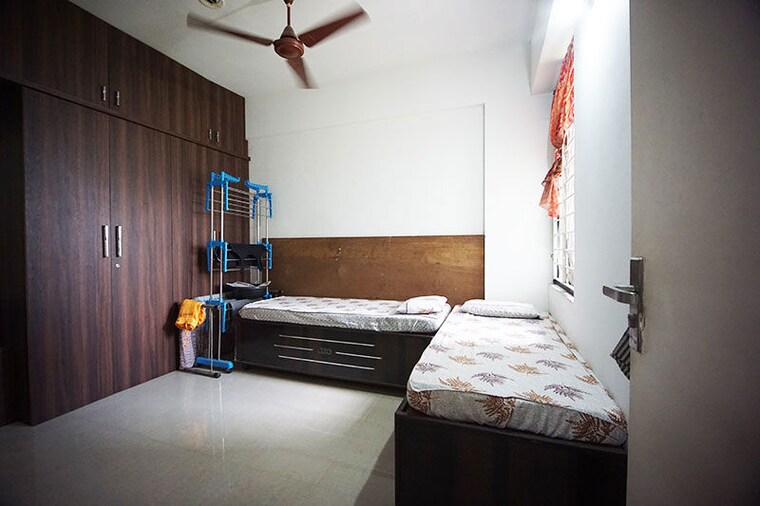 Bedroom, lambha gam 2 Bedroom 945 Sq.Ft. Apartment In Lambha Gam Ahmedabad 10486773