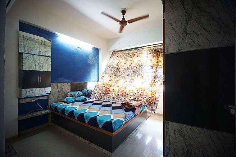 Bedroom, lambha gam 2 Bedroom 945 Sq.Ft. Apartment In Lambha Gam Ahmedabad 10486773
