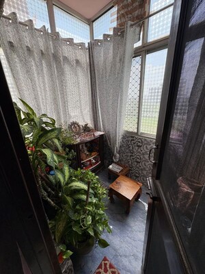 Balcony in 3 BHK Apartment at Jammu and Kashmir Bank Employees CGH, Sector 9a – for Sale