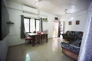 Living Room in 2 BHK Apartment at Bodakdev – for Sale