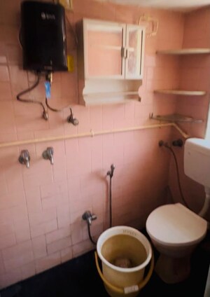 Bathroom in 2 BHK Apartment at Cliff End CHS, Andheri East – for Rent