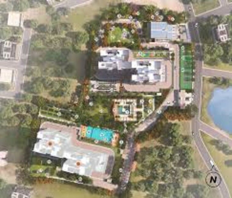 Master Plan, mahindra-eden 1 Bedroom 605 Sq.Ft. Apartment In Kanakapura Road Bangalore 10487890