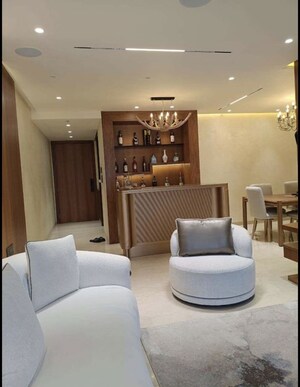 Living Room in 2 BHK Apartment at Oberoi Maxima, Andheri East – for Rent