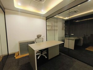 Kitchen in  Office Space at Vashi Sector 19f – for Rent