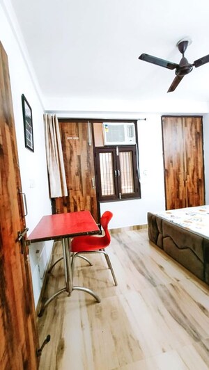 Bedroom in 1 RK Builder Floor at Freedom Fighters Enclave – for Rent