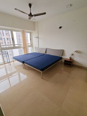 Living Room in 4 BHK Apartment at Lokhandwala Infrastructure Whispering Palms XXclus, Kandivali East – for Rent