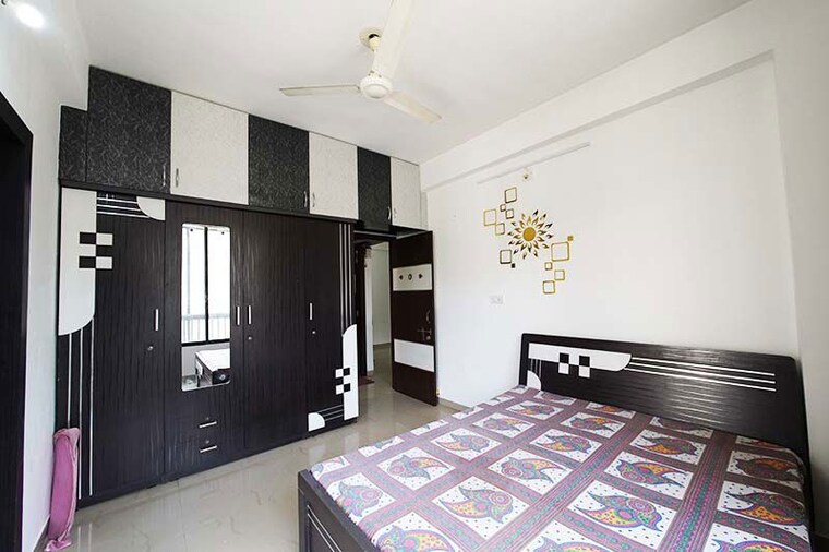 Bedroom, sargasan 2 Bedroom 154 Sq.Yd. Apartment In Sargasan Gandhinagar 10486622
