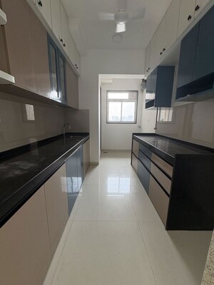 Kitchen in 3 BHK Apartment at Runwal Nirvana, Parel – for Rent
