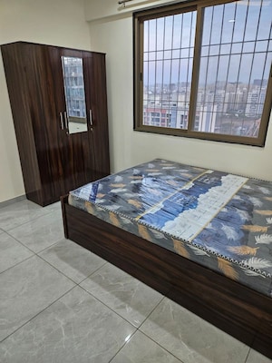 Bedroom in 2 BHK Apartment at Renuka Panchtattva, Tathawade – for Rent