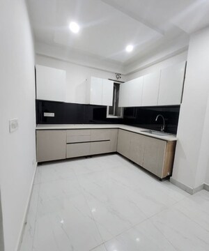 Kitchen in 2 BHK Builder Floor at Freedom Fighters Enclave – for Rent