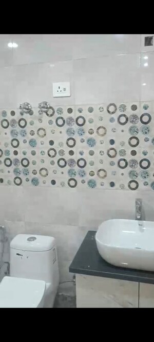 Bathroom in 2 BHK Apartment at Saya Gold Avenue, Vaibhav Khand – for Rent