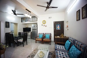 Living Room in 2 BHK Apartment at Gurukul – for Sale