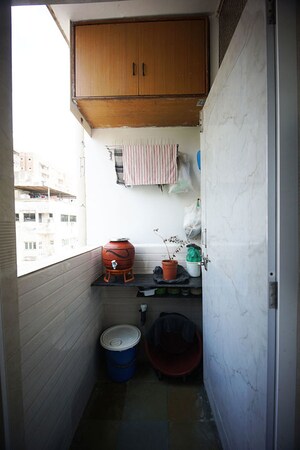 Bathroom in 2 BHK Apartment at Gurukul – for Sale