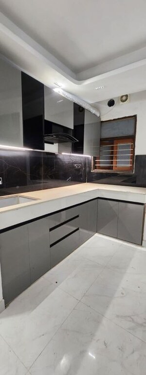 Kitchen in 2 BHK Builder Floor at Freedom Fighters Enclave – for Rent