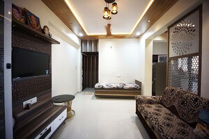 Living Room in 2 BHK Apartment at Nava Naroda – for Sale